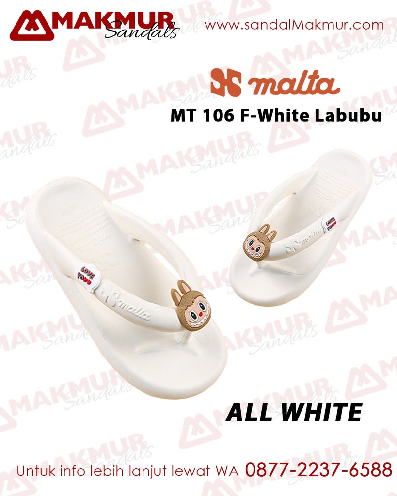Malta MT106F-White [Labubu] (36-41)