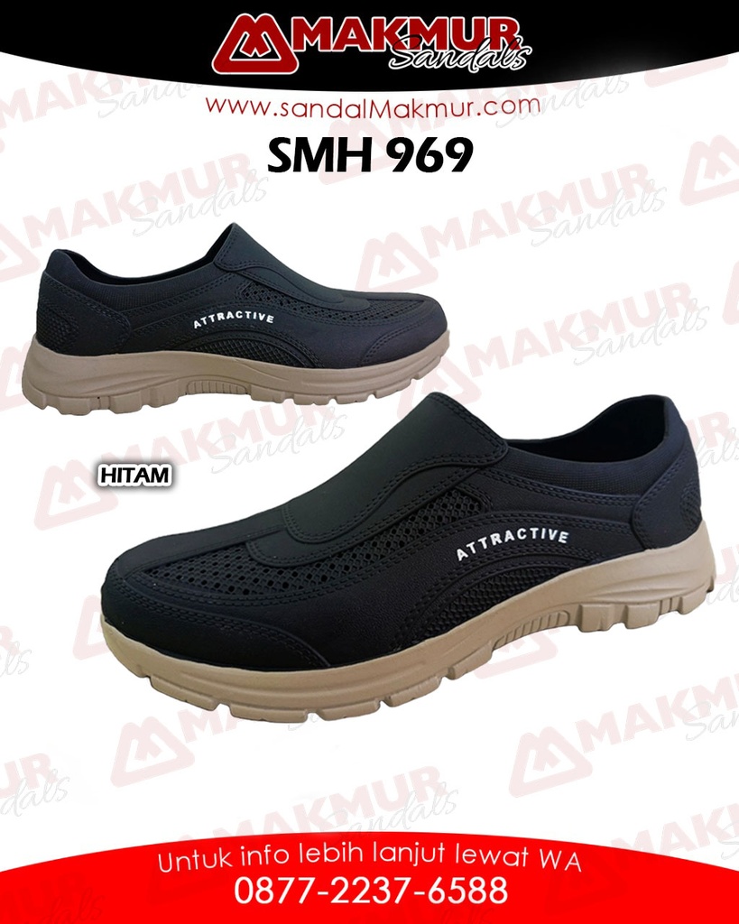 ATT SMH 969 [Hitam] (40-43) 