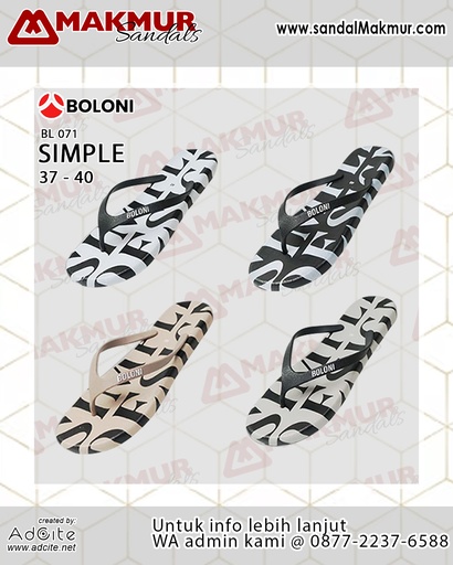 [BLN0264] Boloni BL 071 B [Simple] (37-40)