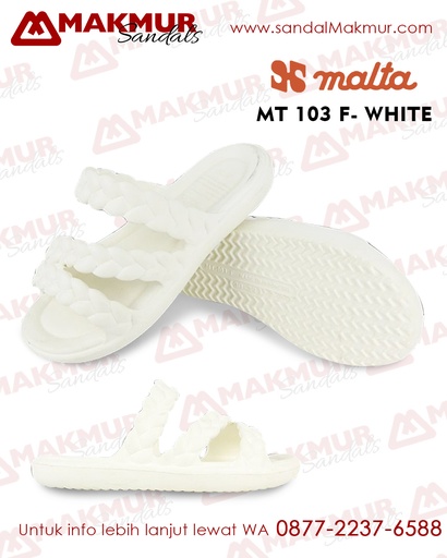 [MLT0011] Malta MT103F-White (36-41)