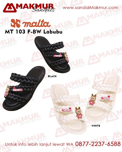 [MLT0041] Malta MT103F-BW [Labubu] (36-41)