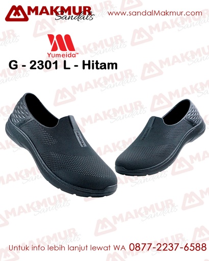 [YMD0232] Yumeida T G 2301 (L) [Hitam] (39-43)